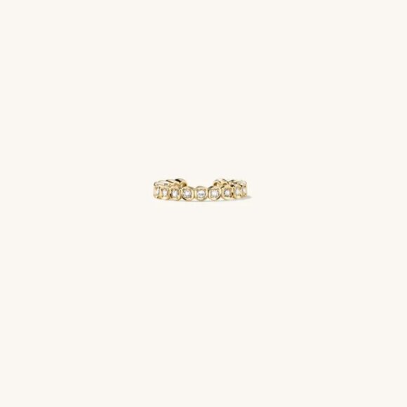 Mejuri Diamond Ear Cuff – 14k Gold & Natural Diamond - Picture 3 of 8